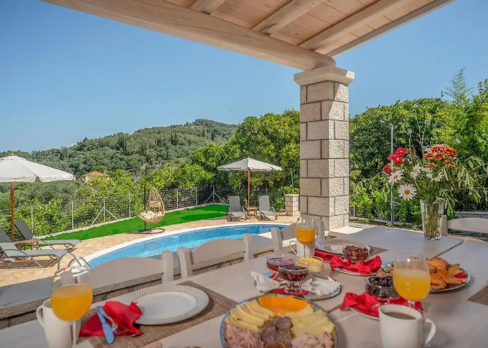 Villa Irida By Elayan Villas Corfu Sidárion